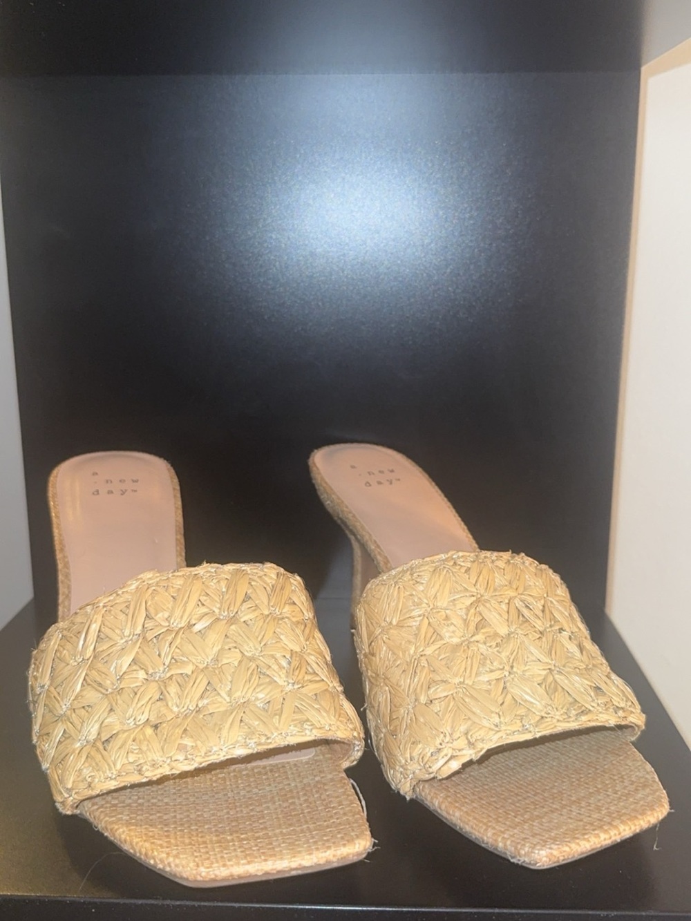 a new day target tan mini heels